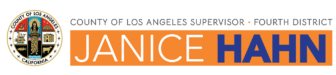 Logo for LA County Fourth District Supervisor, Janice Hahn